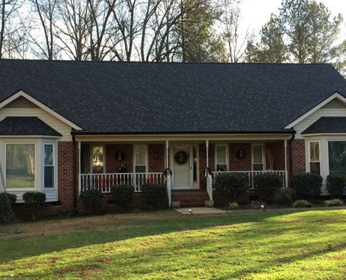 new roof and gutters