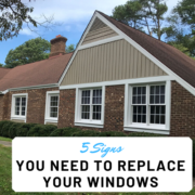 Signs to replace windows